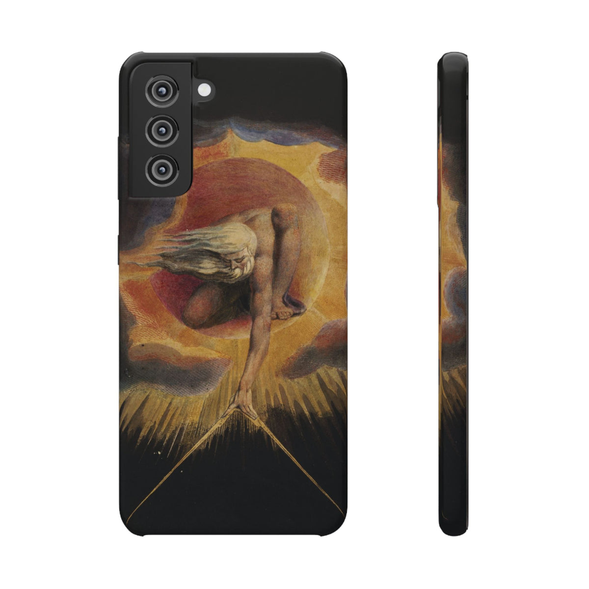 The Ancient of Days by William Blake - Samsung Slim Case