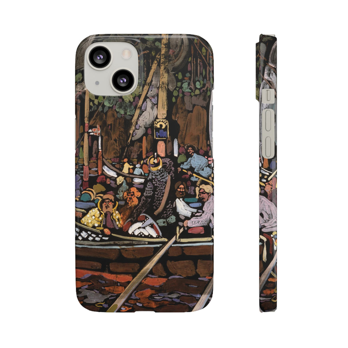 Lied (Chanson) by Vasily Kandinsky - iPhone Slim Case