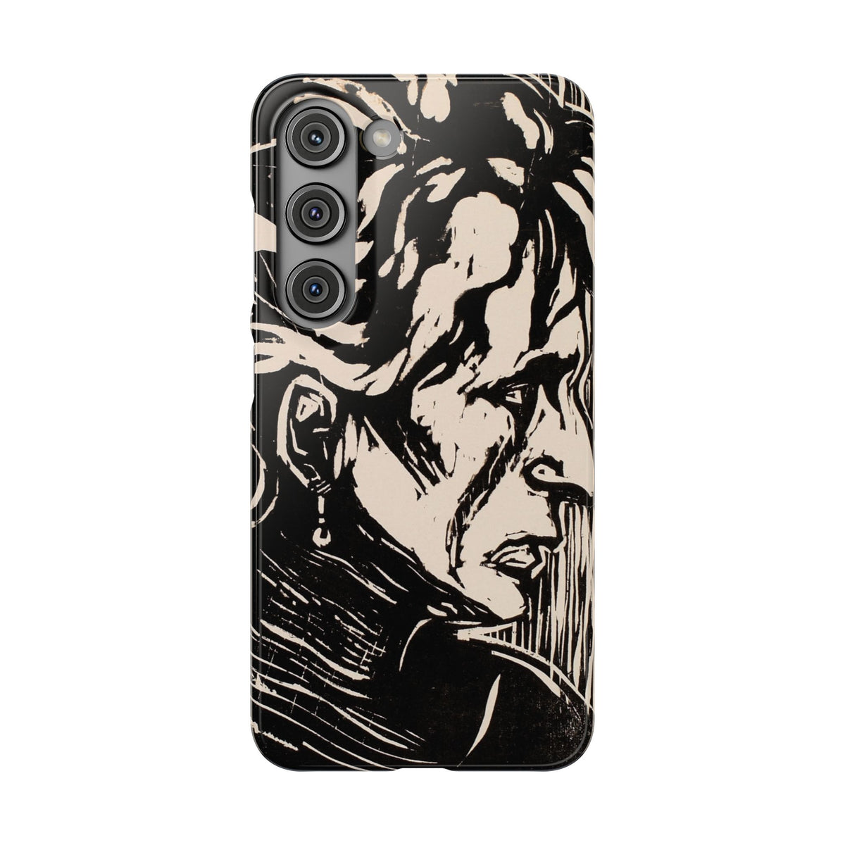Portrait of an Elderly Lady by Edvard Munch - Samsung Slim Case