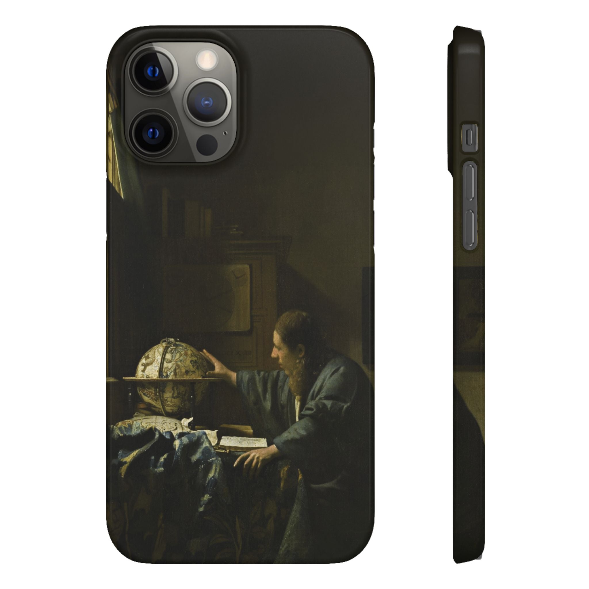 The Astronomer by Johannes Vermeer - iPhone Slim Case