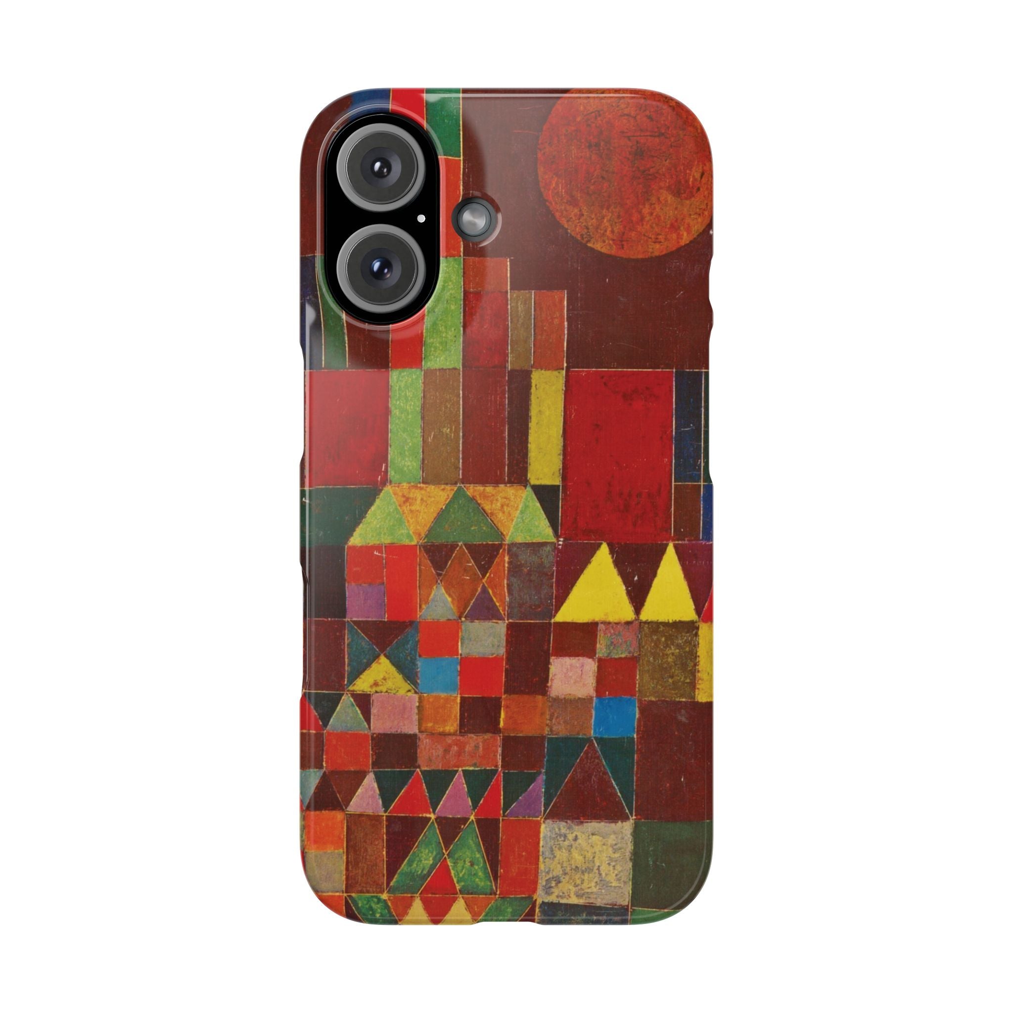 Castle and Sun by Paul Klee - iPhone Slim Case