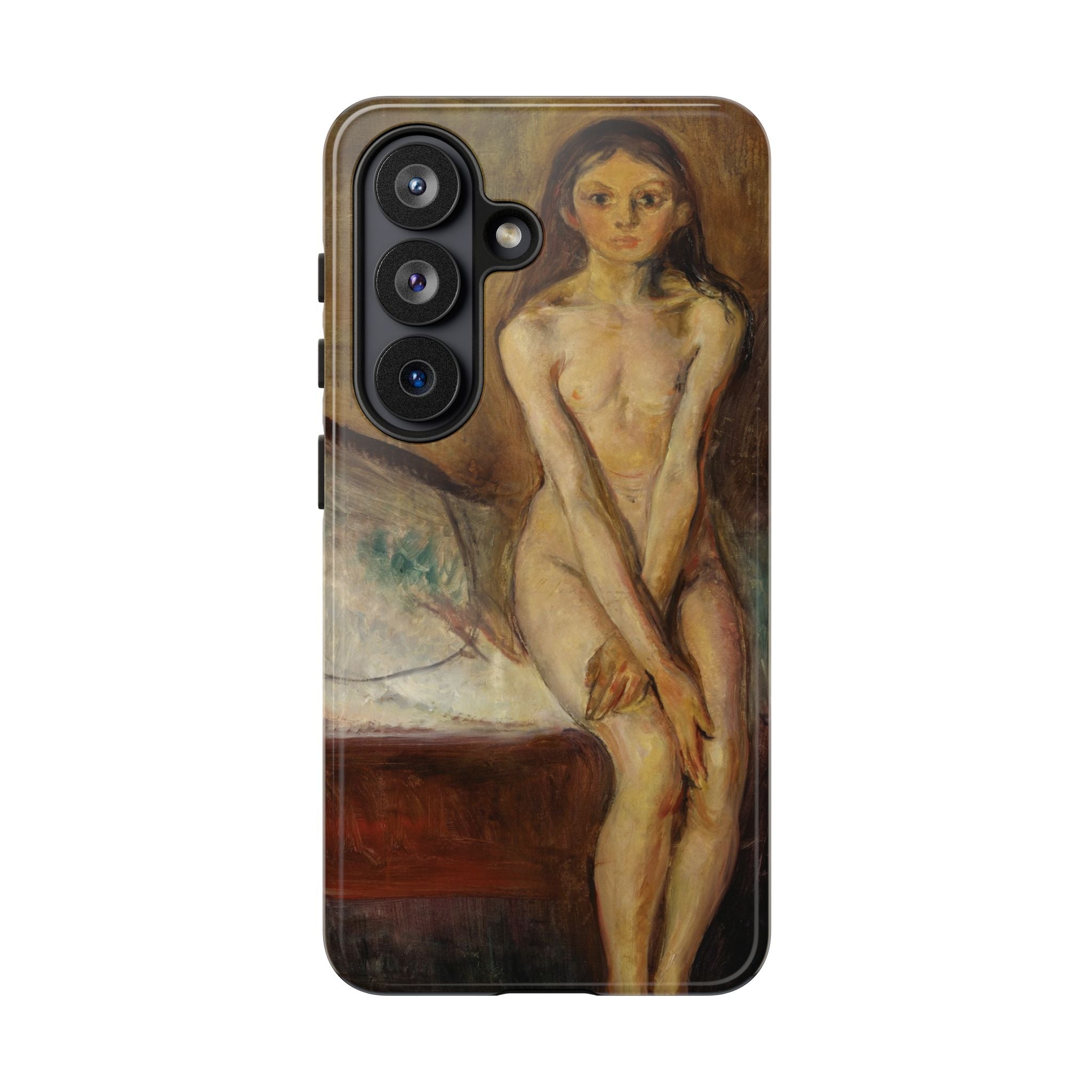 Puberty by Edvard Munch - Samsung Tough Case