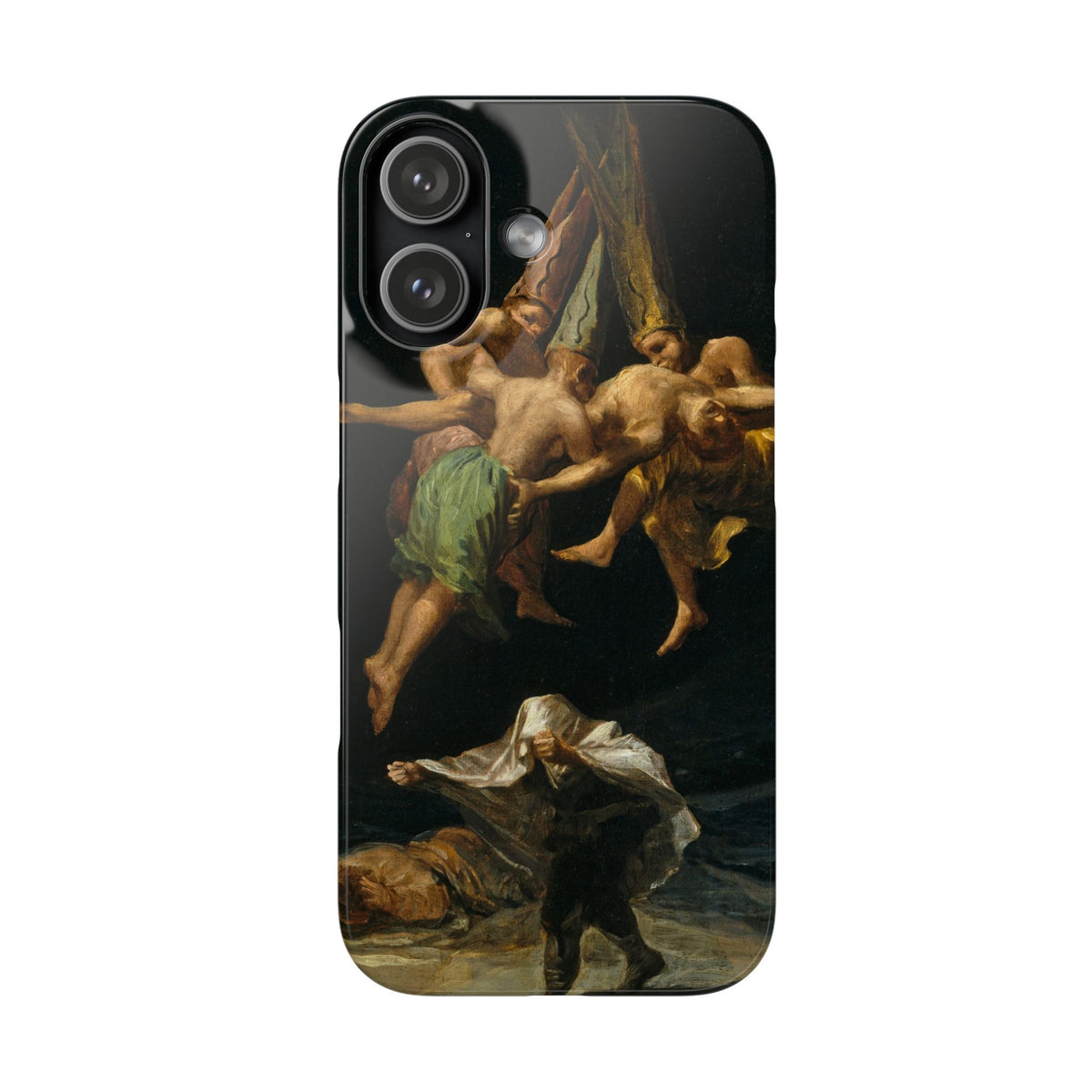 Witches’ Flight by Francisco de Goya - iPhone Slim Case