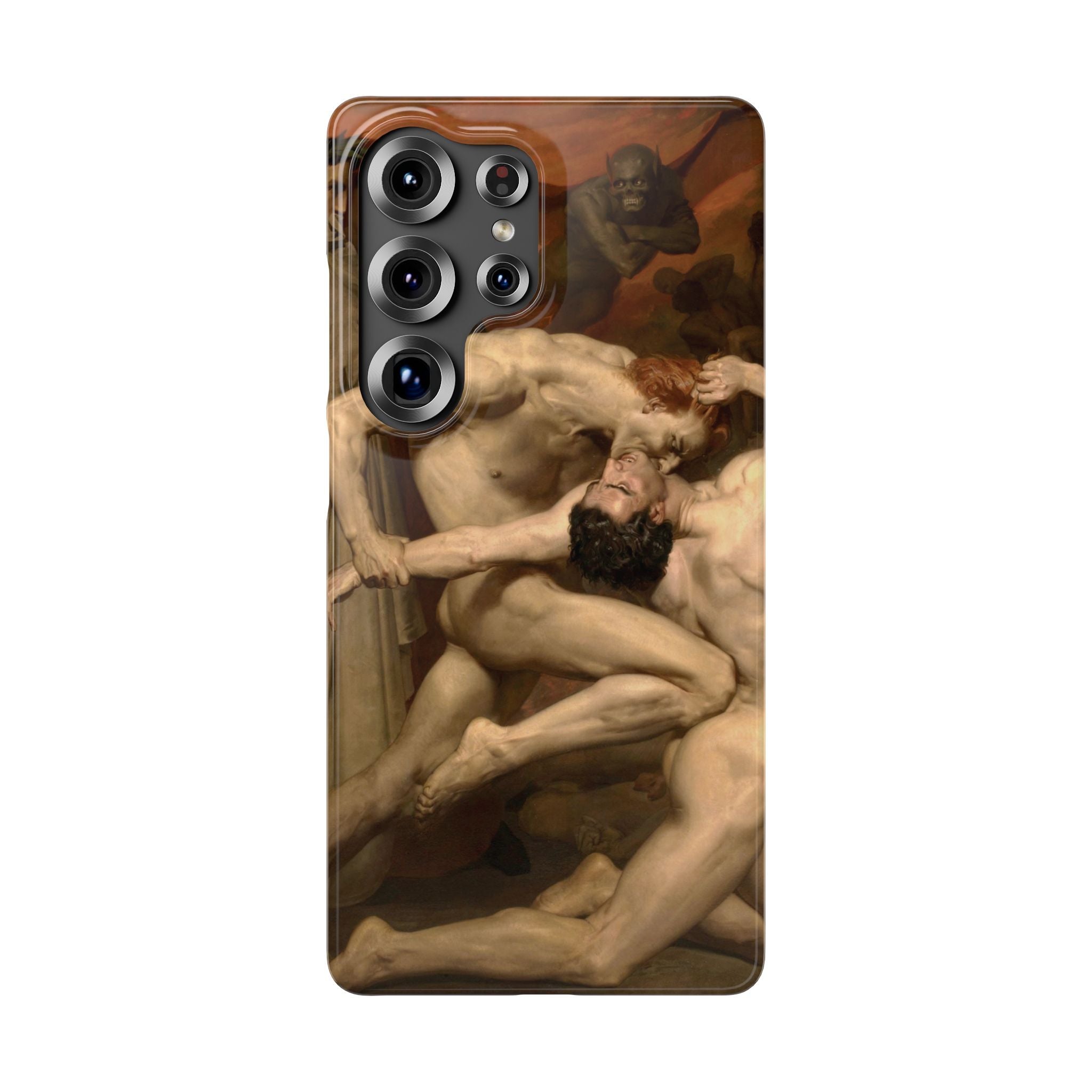 Dante and Virgile by William Bouguereau - Samsung Slim Case