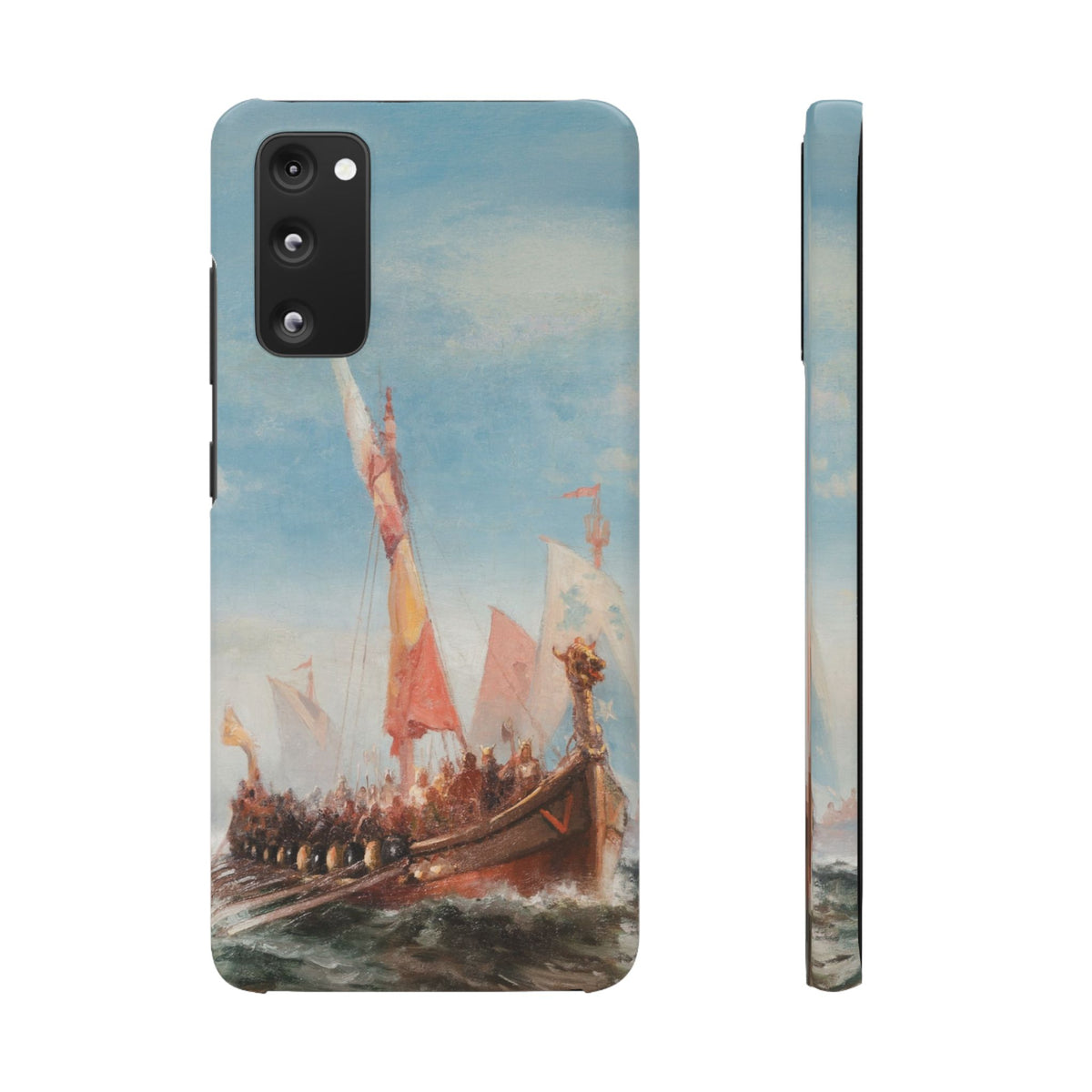 Viking Armada by Edward Moran - Samsung Slim Case
