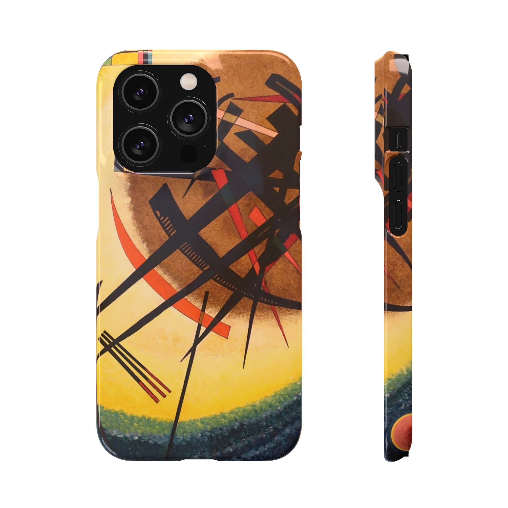 In the Bright Oval by Vasily Kandinsky - iPhone Slim Case
