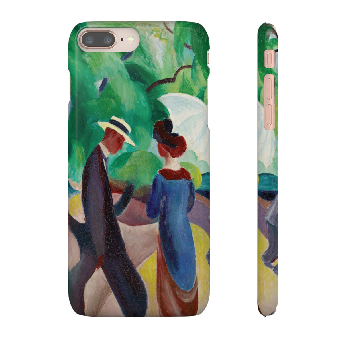 Promenade by August Macke - iPhone Slim Case