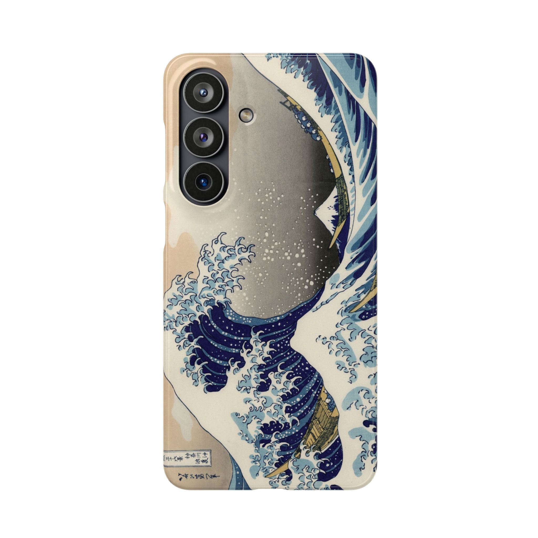 The Great Wave off Kanagawa by Hokusai - Samsung Slim Case