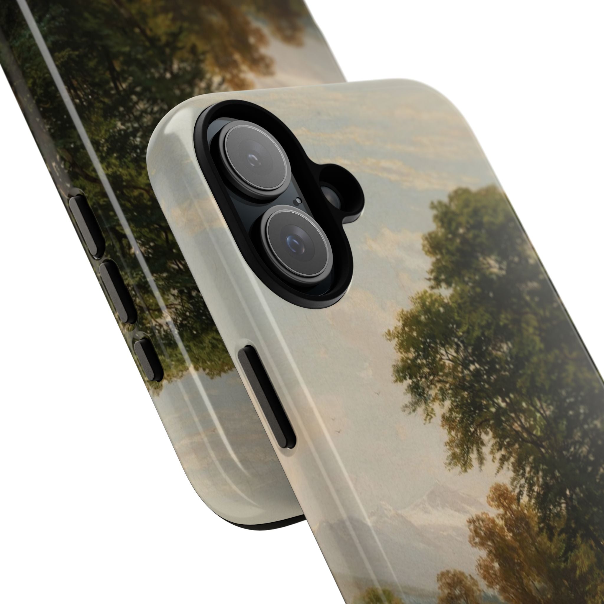 Swiss Landscape by Ivan Ivanovich Shishkin - iPhone Tough Case