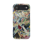Panel for Edwin R. Campbell No. 4 by Vasily Kandinsky - iPhone Slim Case