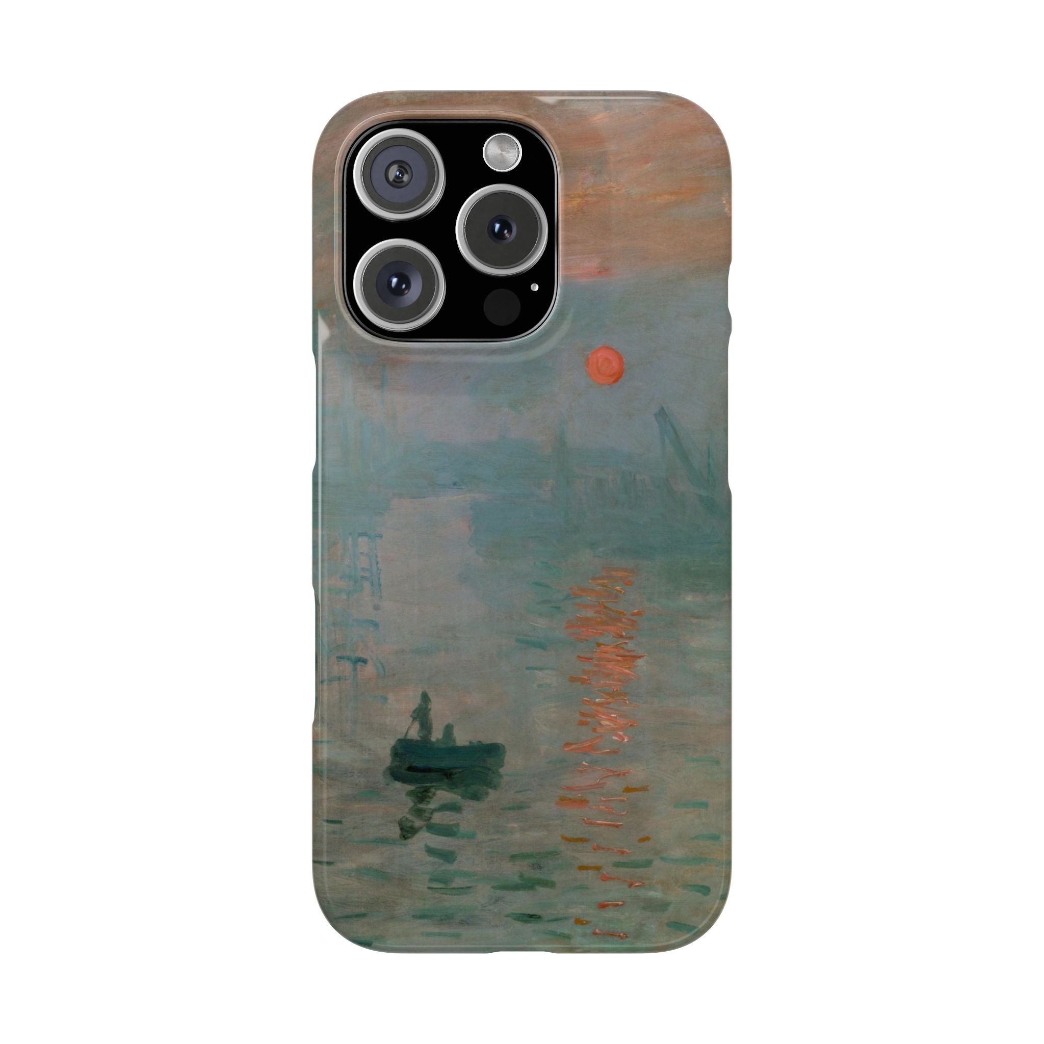Impression, Sunrise by Claude Monet - iPhone Slim Case