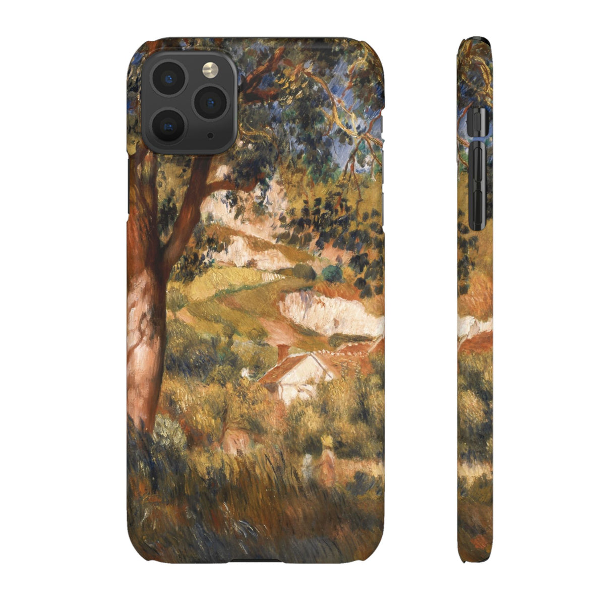 Paysage a La Roche Guyon by Pierre Auguste Renoir - iPhone Slim Case