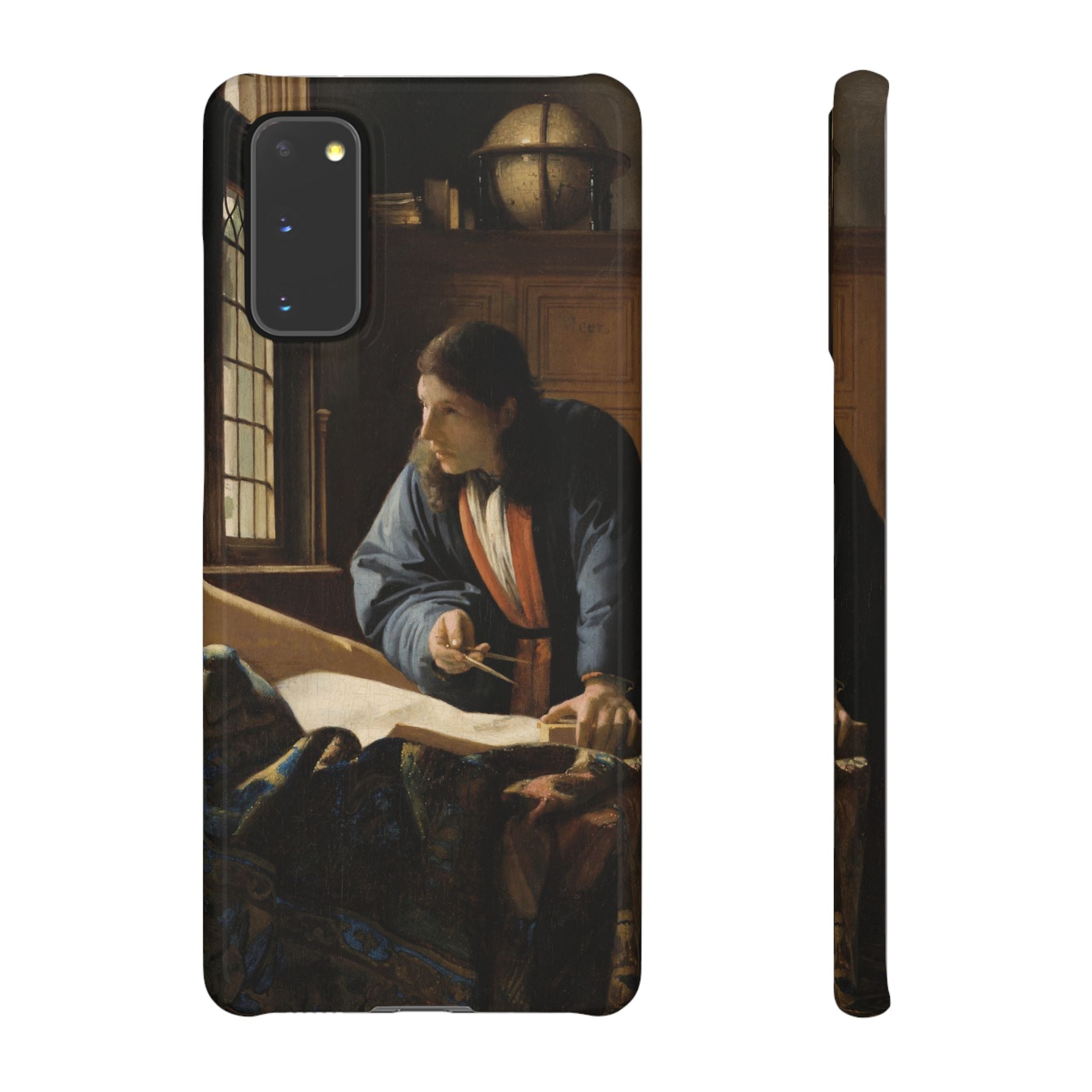 The Geographer by Johannes Vermeer - Samsung Slim Case