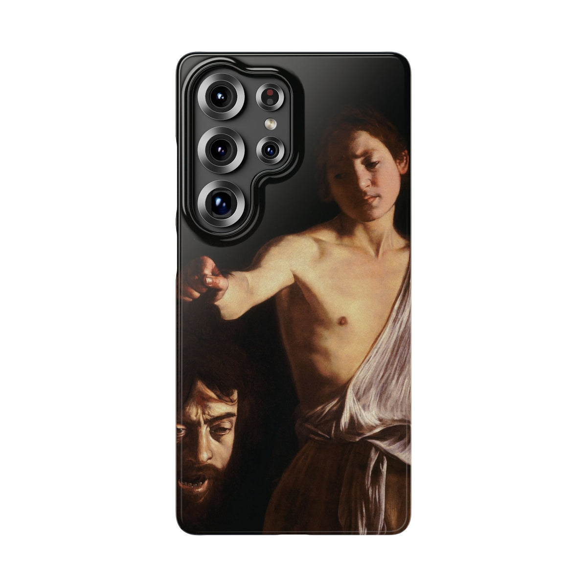 David with the Head of Goliath by Caravaggio - Samsung Slim Case