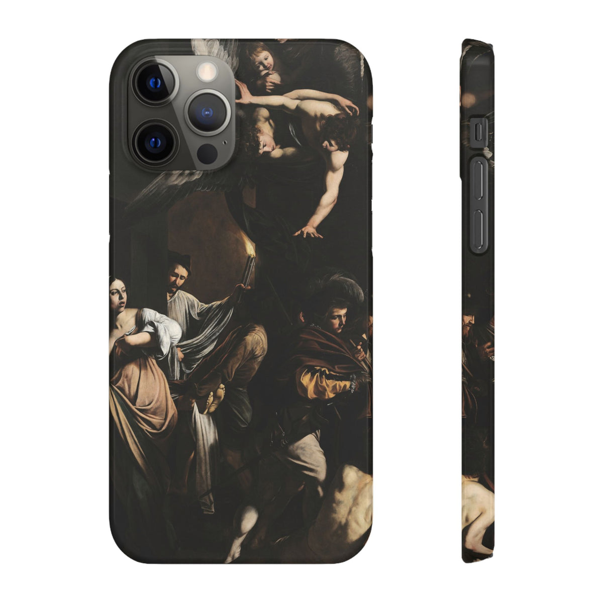 The Seven Works of Mercy by Caravaggio - iPhone Slim Case