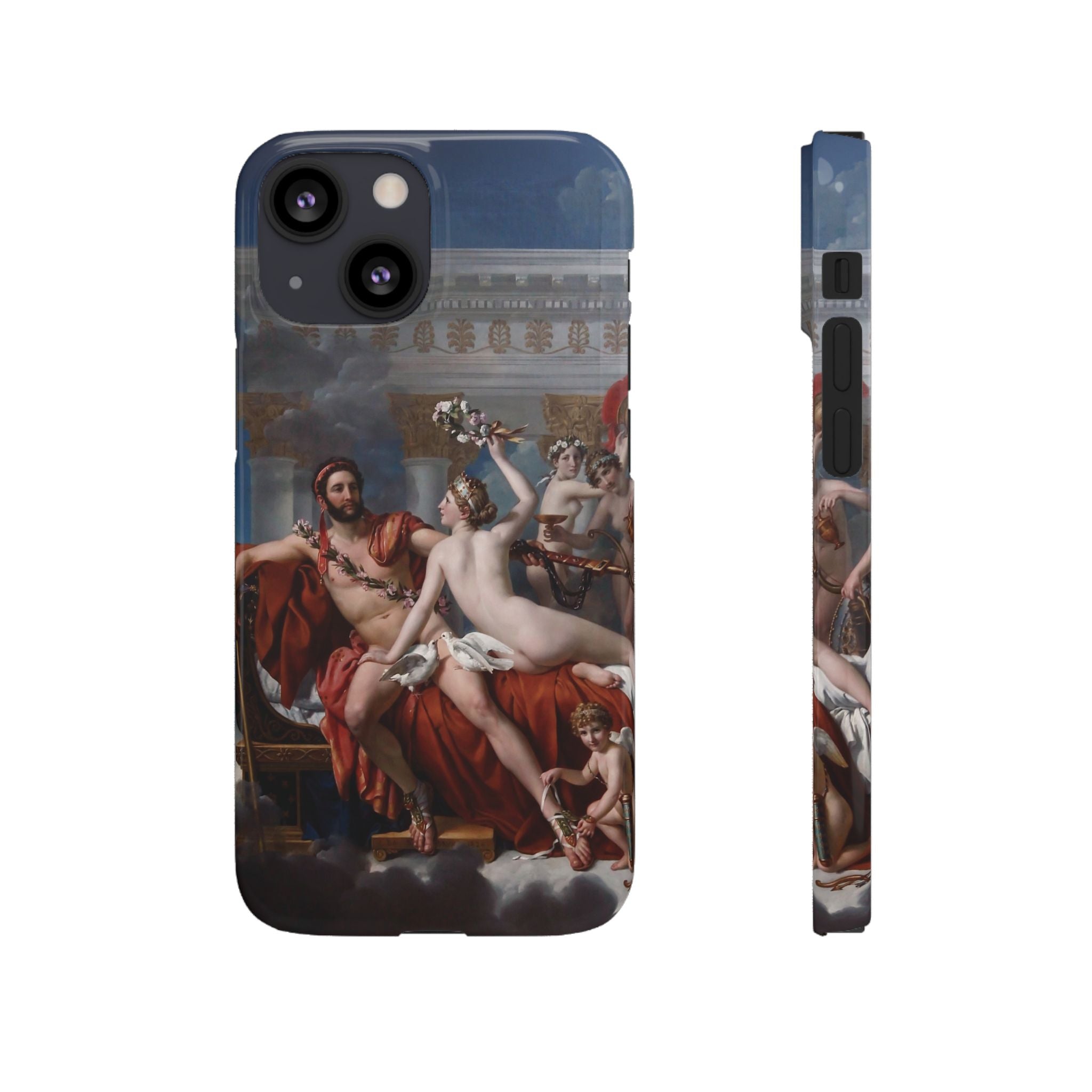 The Death of Marat by Jacques-Louis David - iPhone Slim Case