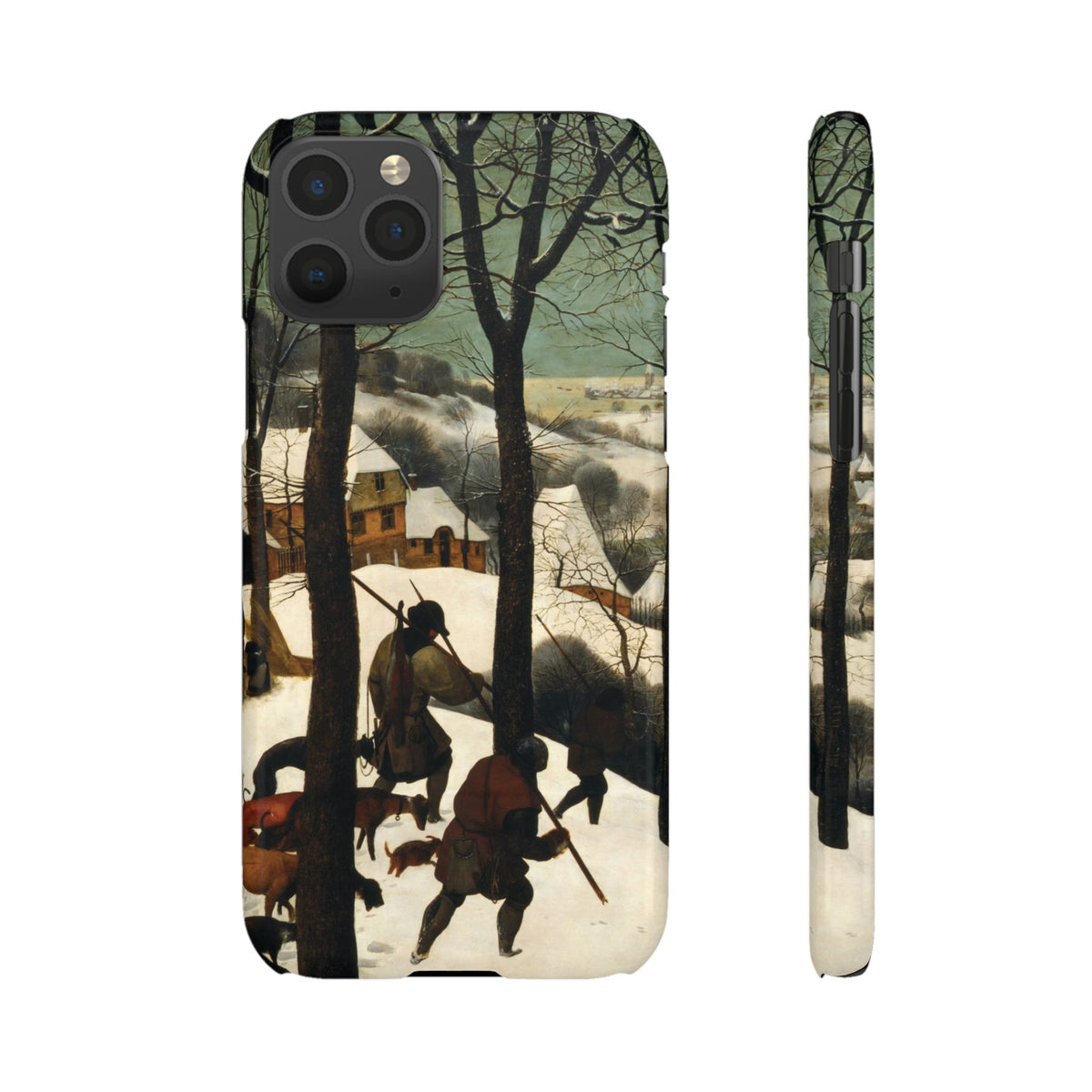 The Hunters in the Snow by Pieter Bruegel the Elder - iPhone Slim Case