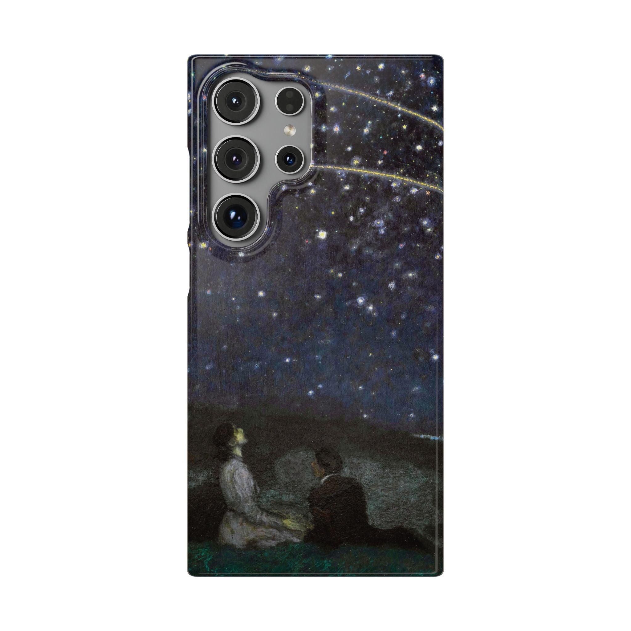 Falling Stars by Franz von Stuck - Samsung Slim Case