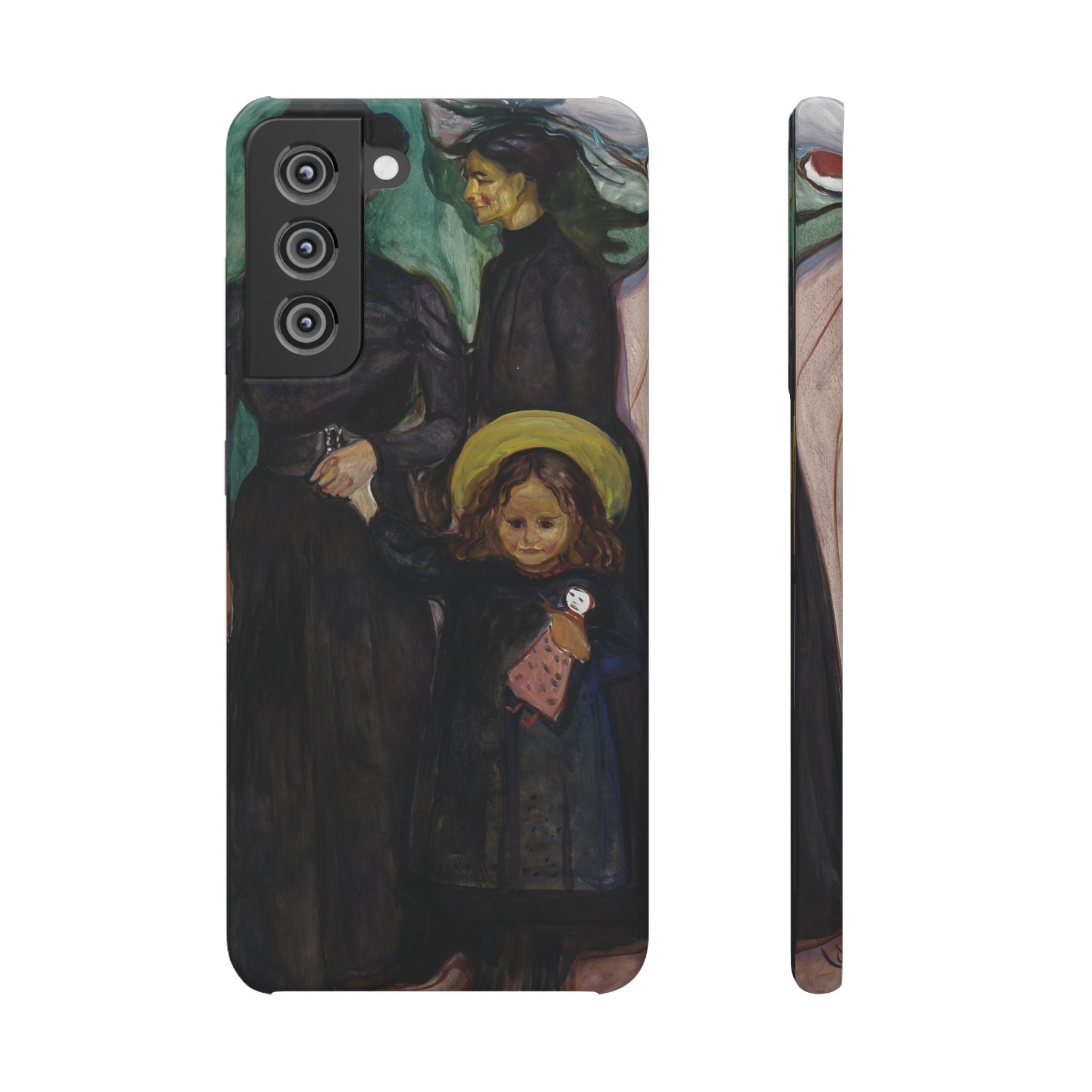 The Family by Edvard Munch - Samsung Slim Case