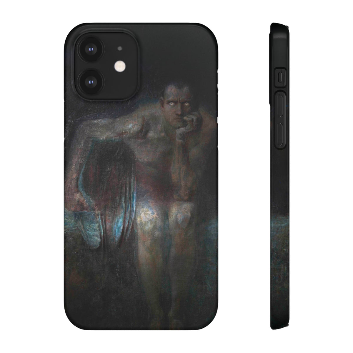 Lucifer by Franz von Stuck - iPhone Slim Case