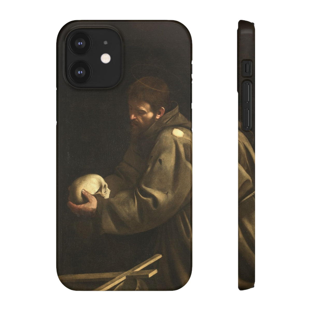 San Francesco in meditazione by Caravaggio - iPhone Slim Case