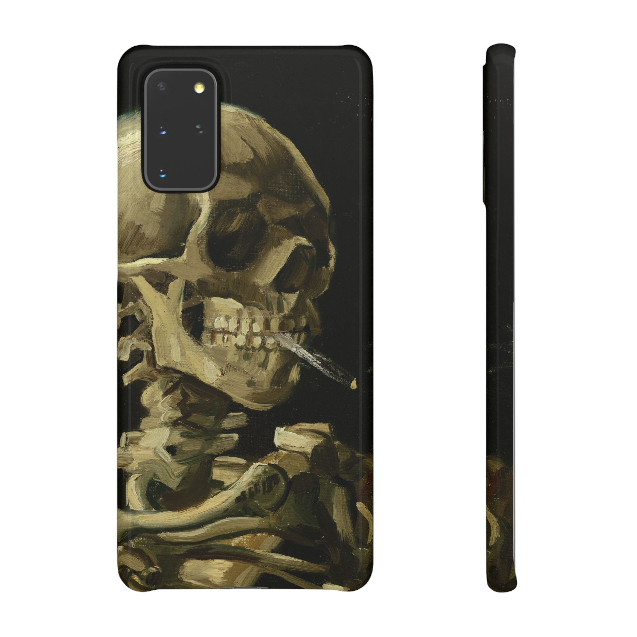 Skeleton with Cigarette by Van Gogh - Samsung Slim Case