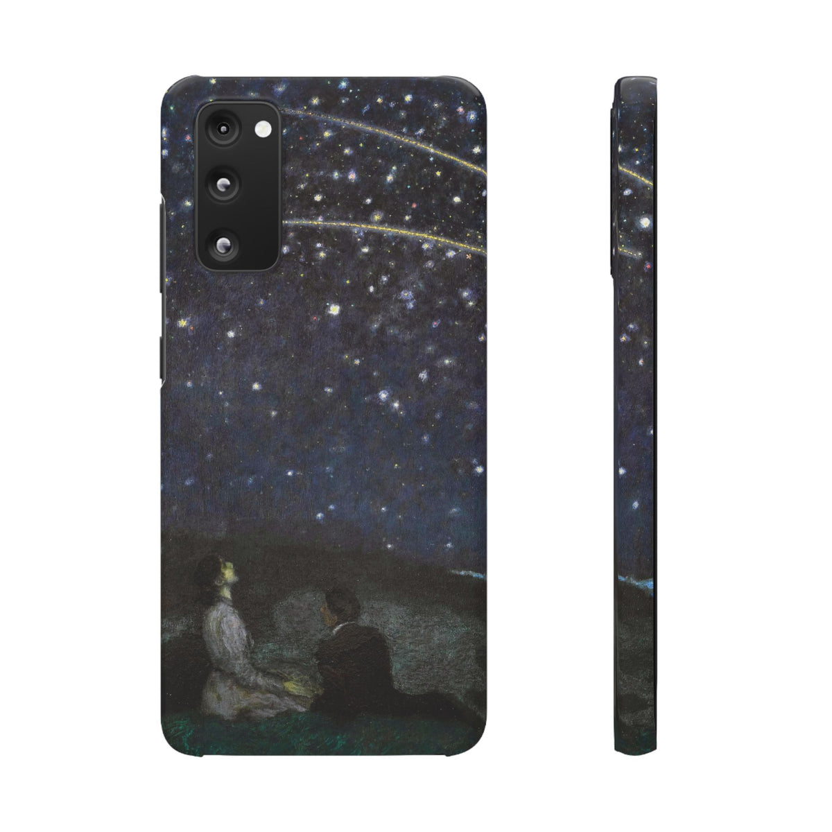 Falling Stars by Franz von Stuck - Samsung Slim Case