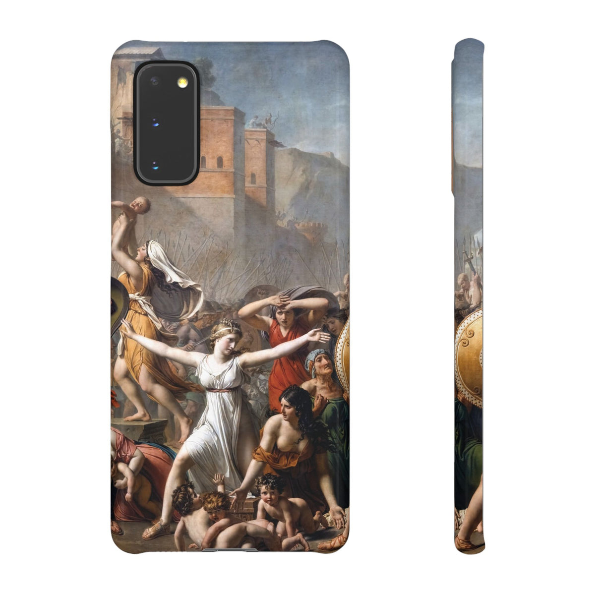 The Intervention of the Sabine Women by Jacques-Louis David - Samsung Slim Case