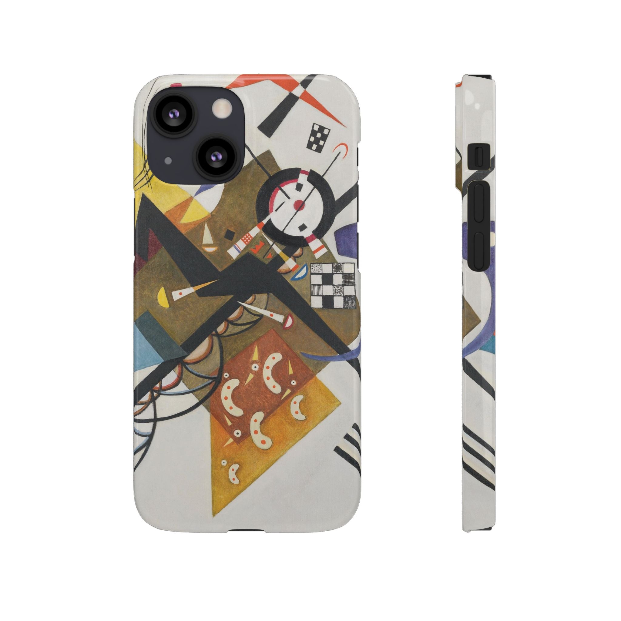 On White II by Vasily Kandinsky - iPhone Slim Case