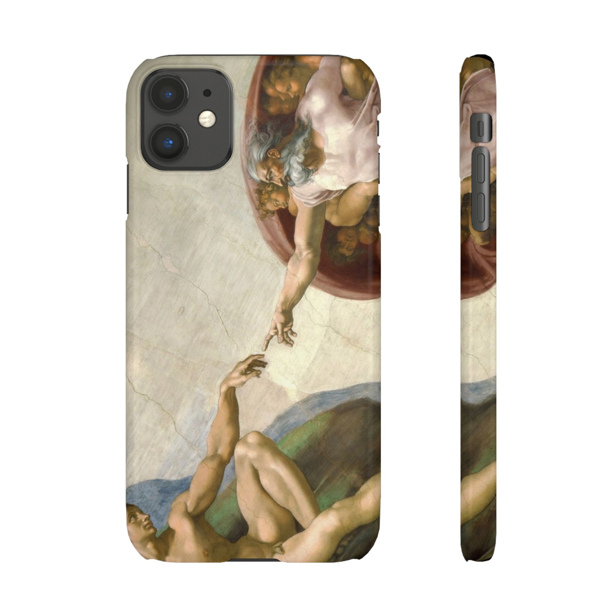Creation of Adam by Michelangelo - iPhone Slim Case