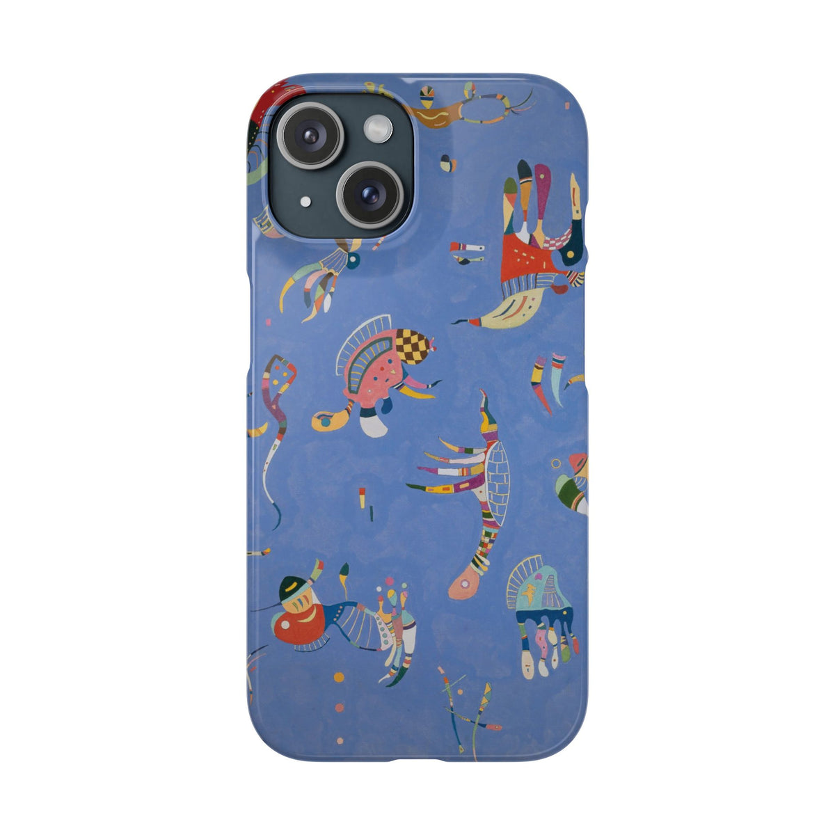 Sky Blue by Vasily Kandinsky - iPhone Slim Case