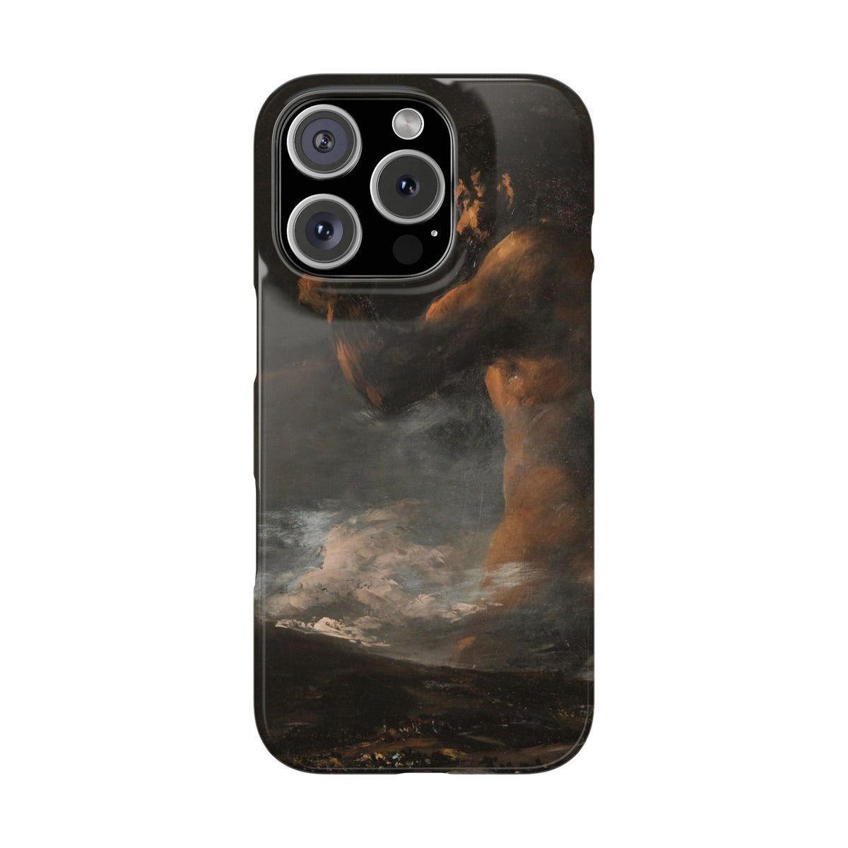 The Colossus by Francisco de Goya - iPhone Slim Case