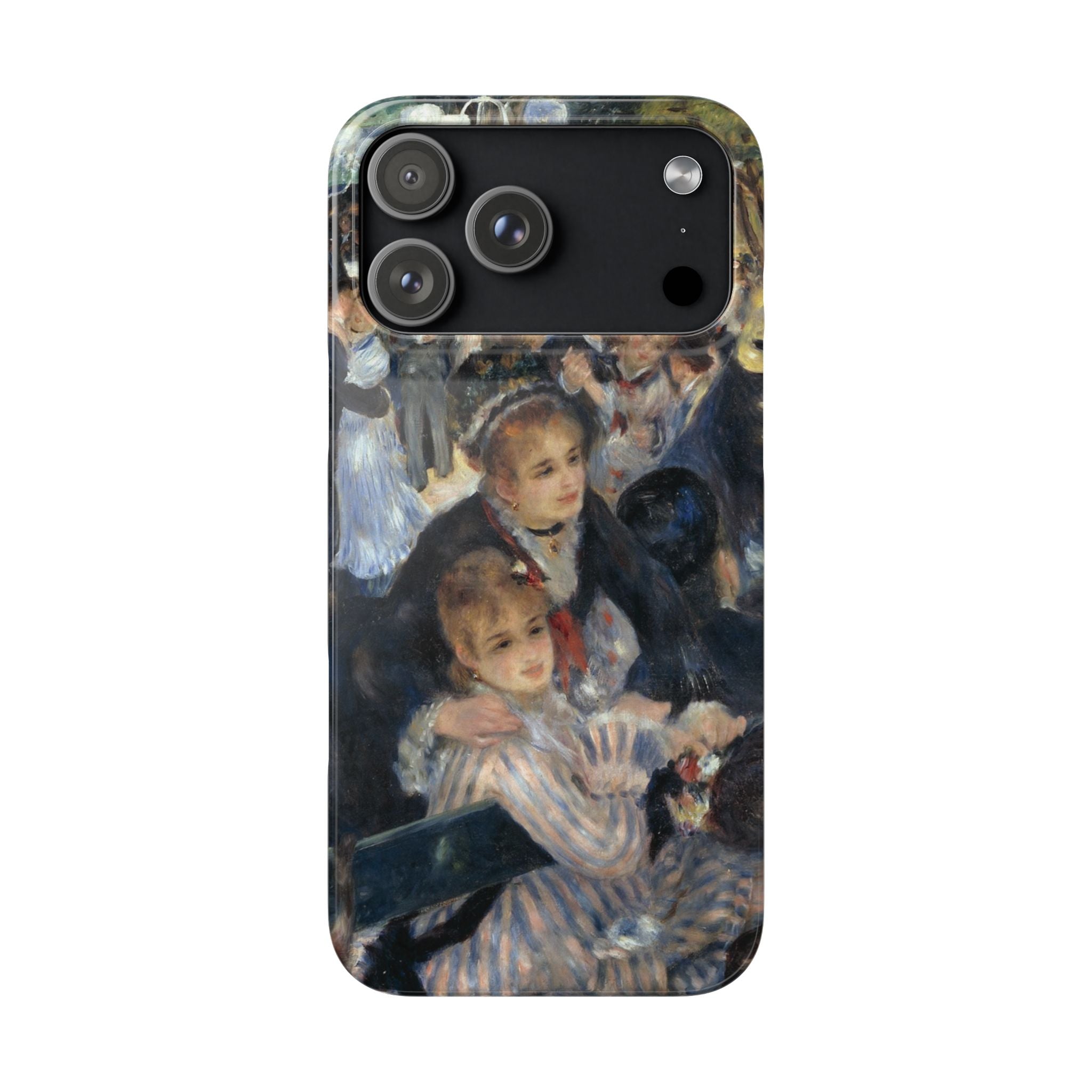 Le Moulin de la Galette by Pierre Auguste Renoir - iPhone Slim Case