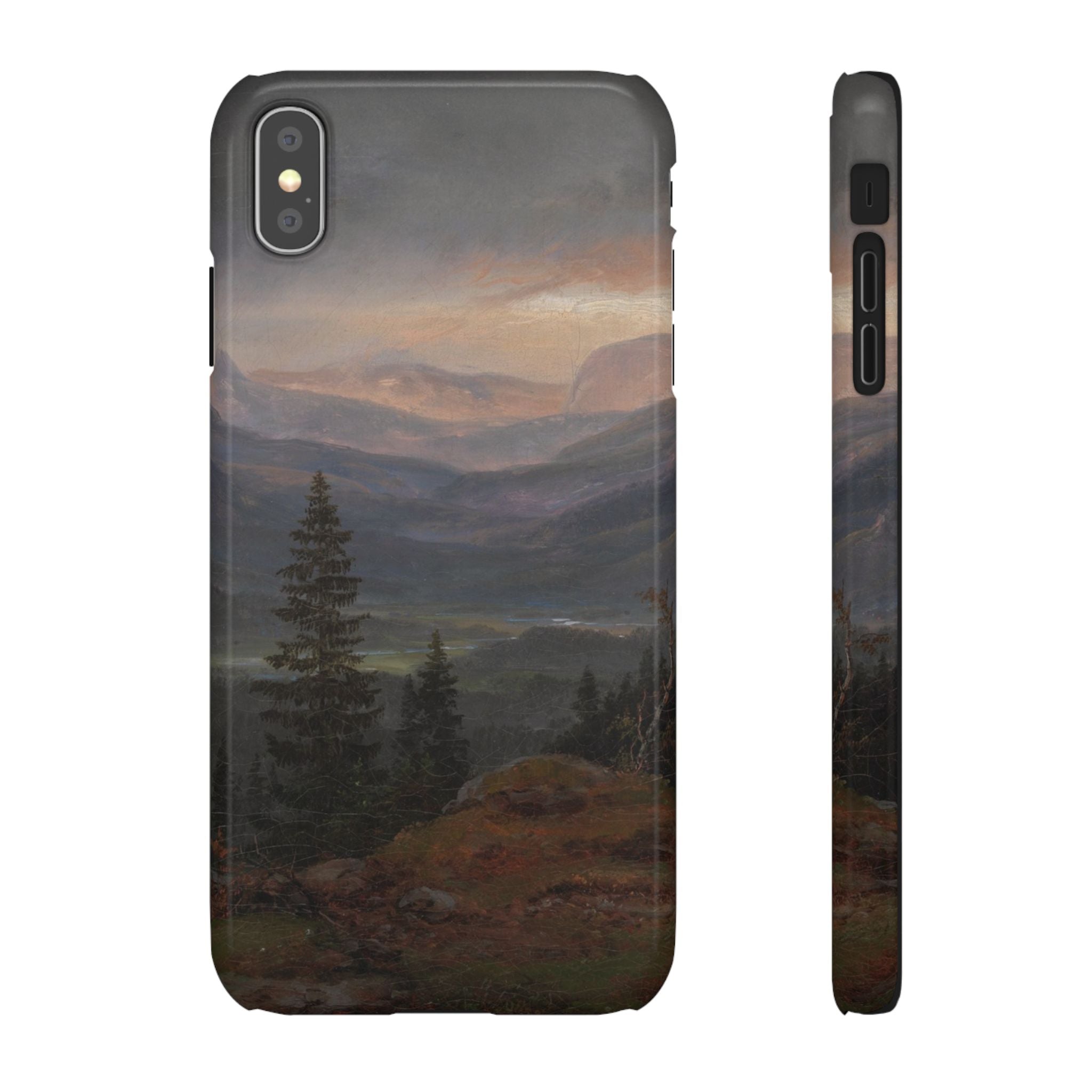 View over Hallingdal by Johan Dahl - iPhone Slim Case