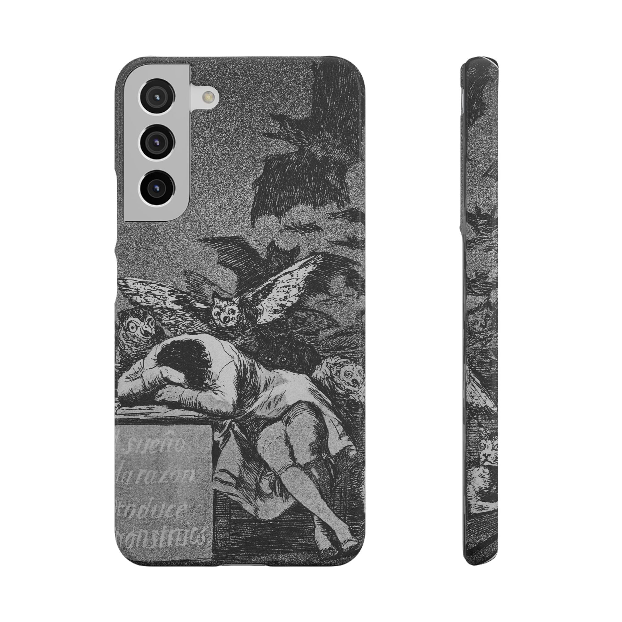 The Sleep of Reason Produces Monsters by Francisco Goya - Samsung Slim Case
