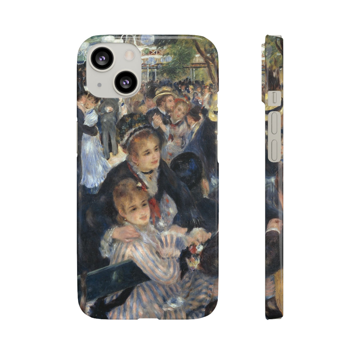 Le Moulin de la Galette by Pierre Auguste Renoir - iPhone Slim Case