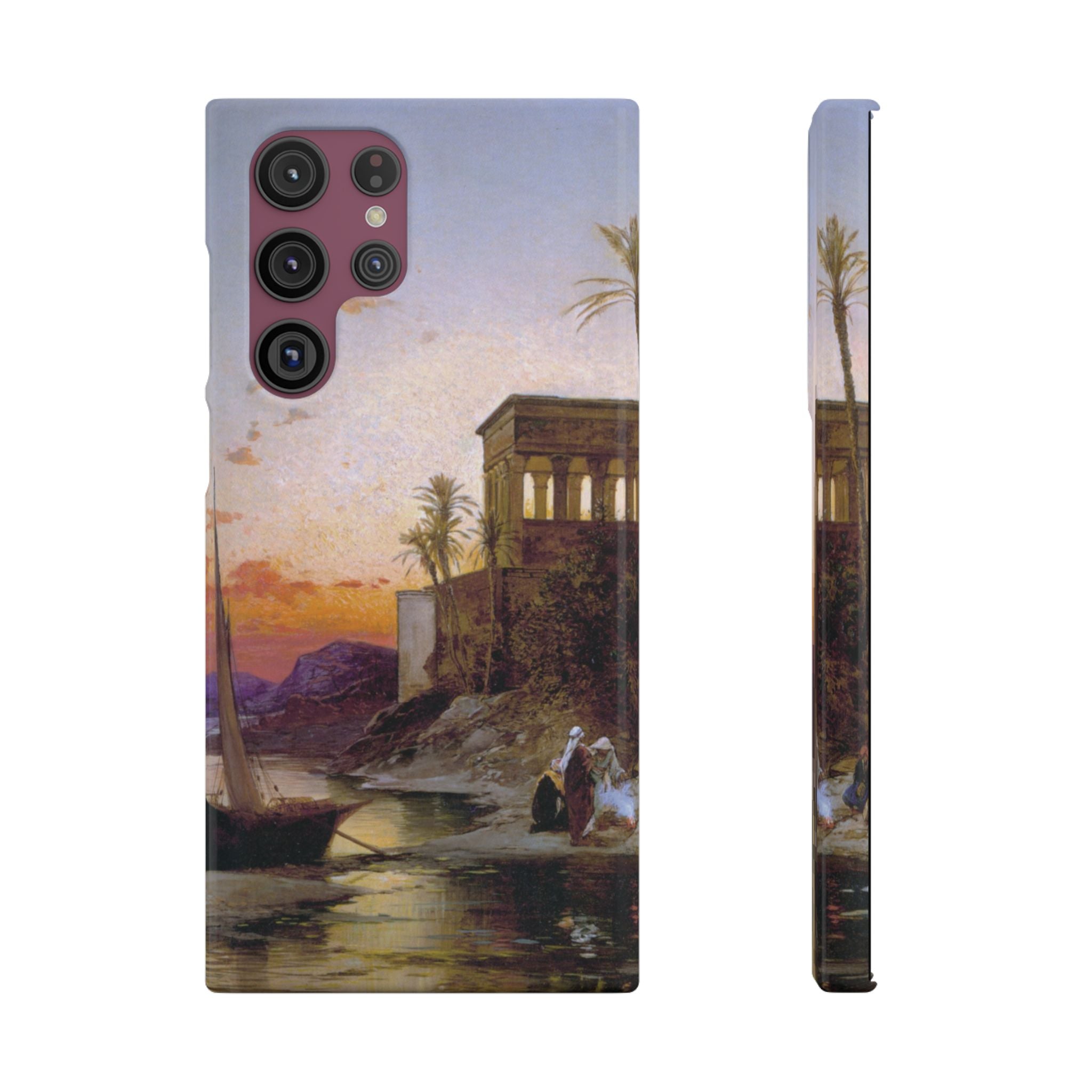 The Kiosk of Trajan by Hermann Corrodi - Samsung Slim Case