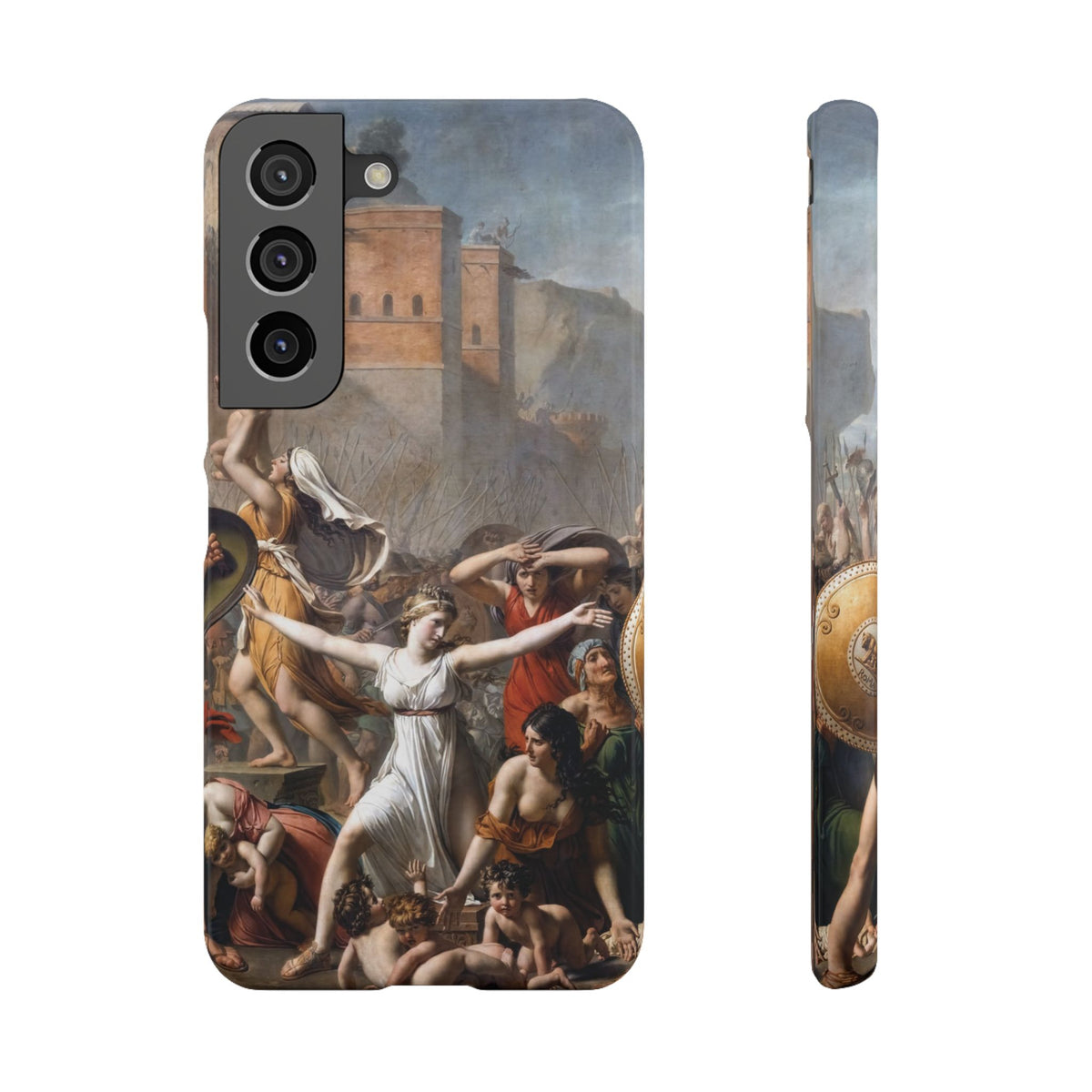 The Intervention of the Sabine Women by Jacques-Louis David - Samsung Slim Case