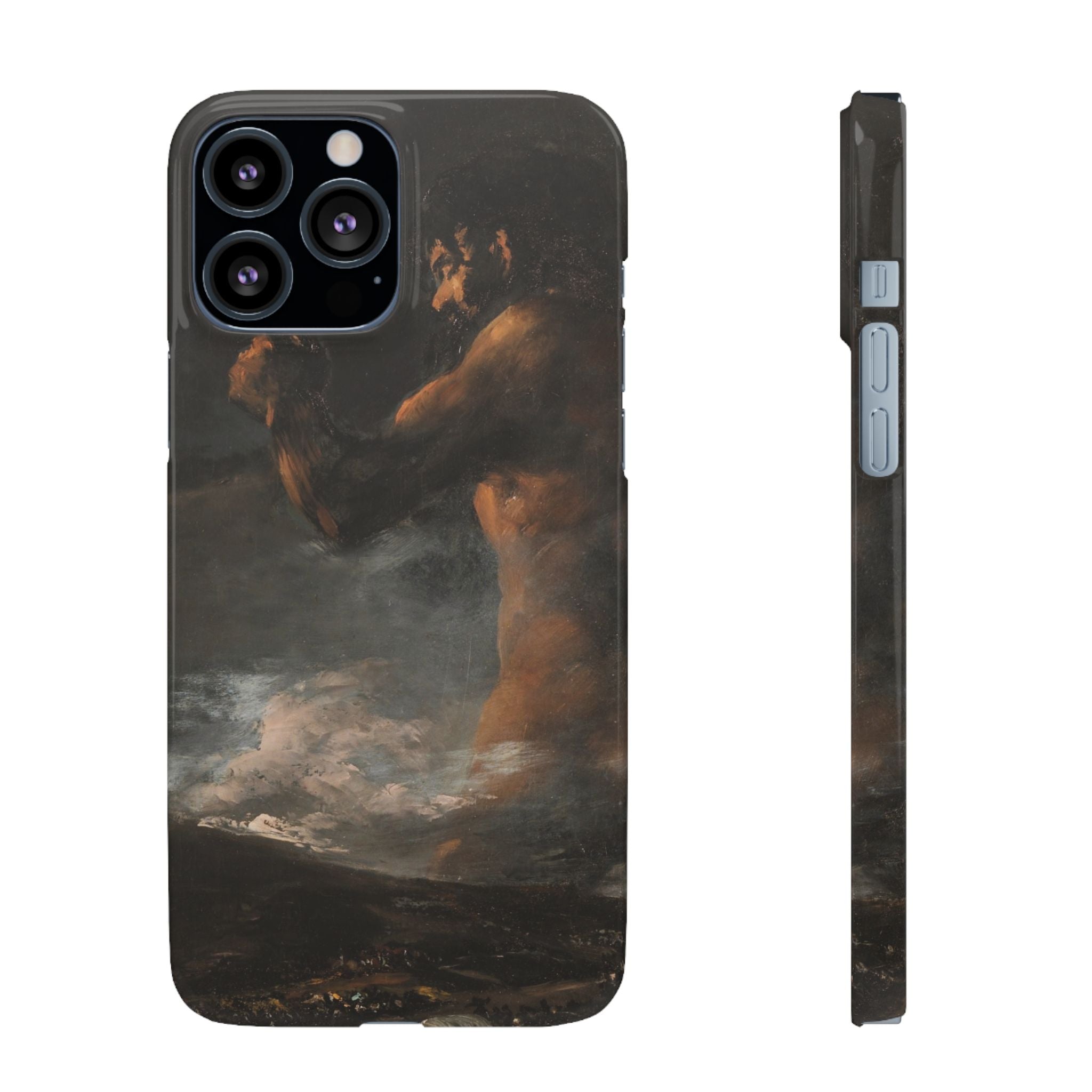 The Colossus by Francisco de Goya - iPhone Slim Case