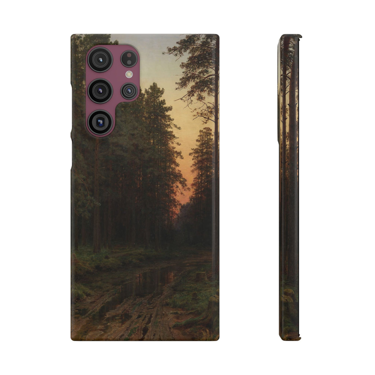 Evening Glow by Ivan Ivanovich Shishkin - Samsung Slim Case
