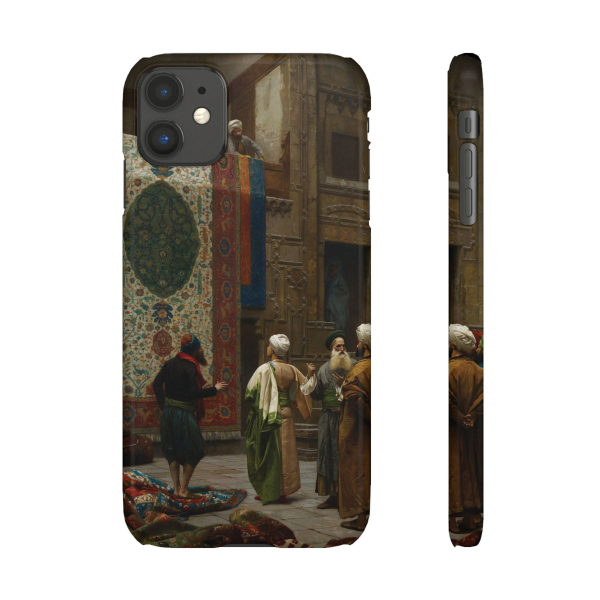The Carpet Merchant by Jean-Leon Gerome - iPhone Slim Case