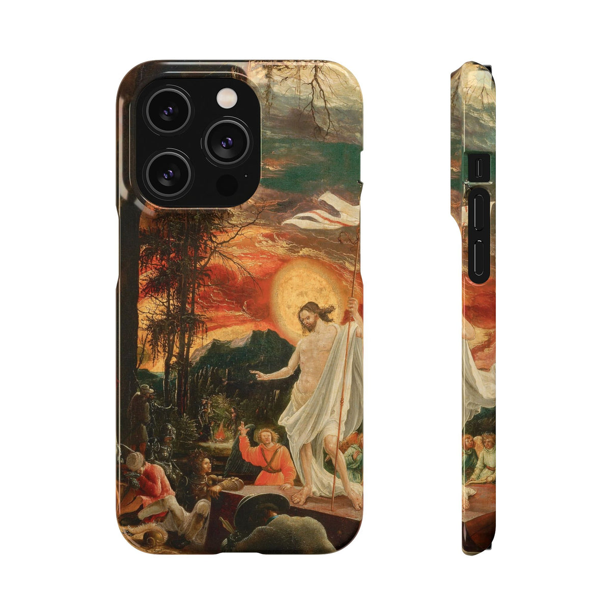 Resurrection of Christ by Albrecht Altdorfer - iPhone Slim Case