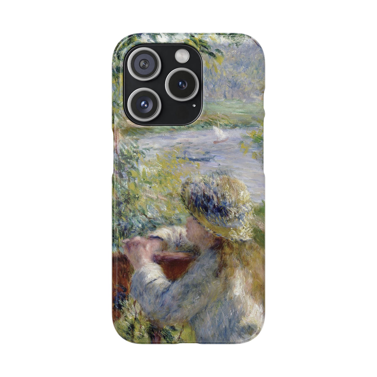 By the Water by Pierre Auguste Renoir - iPhone Slim Case
