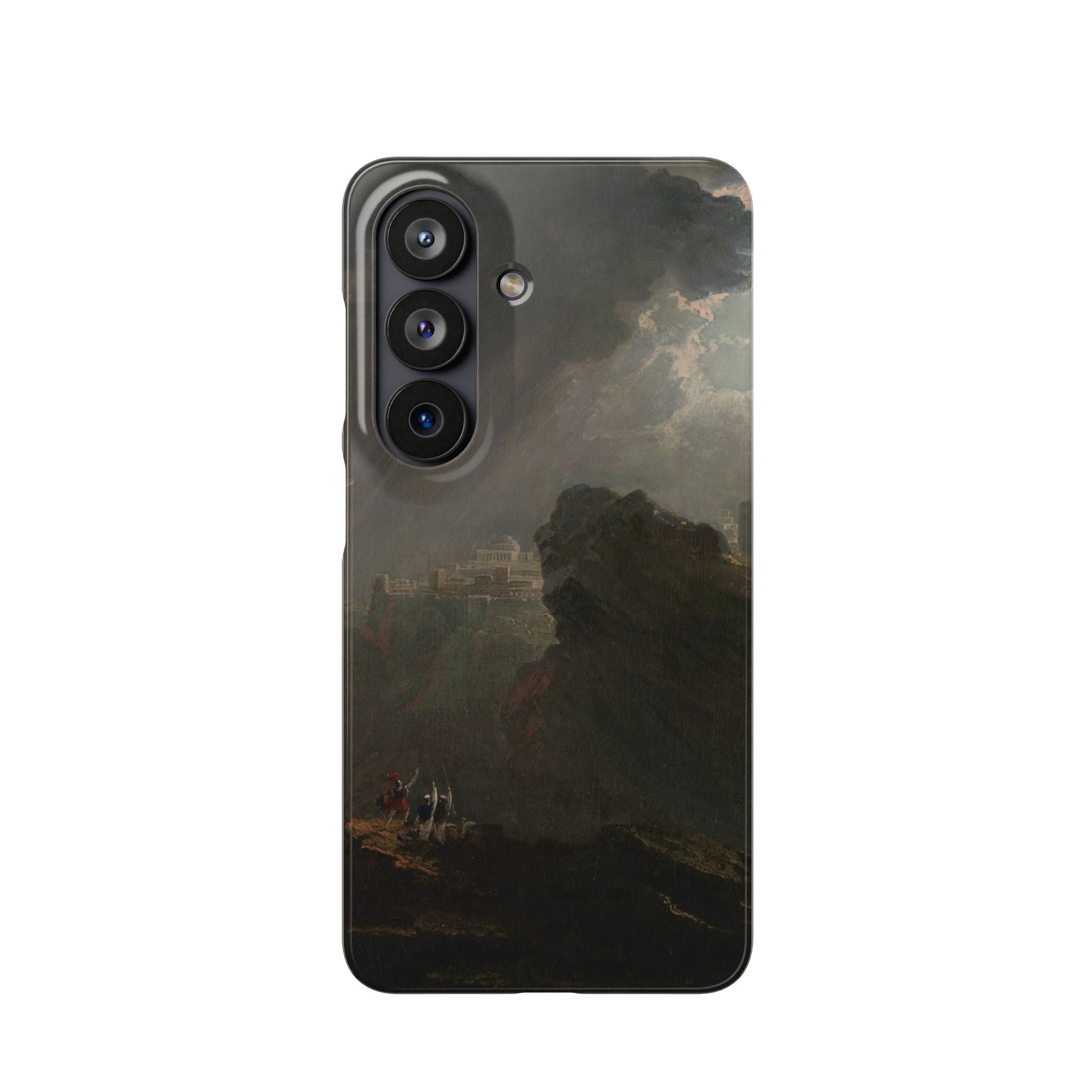 Josua befiehlt der Sonne, stillzustehen von John Martin – Samsung Slim Case