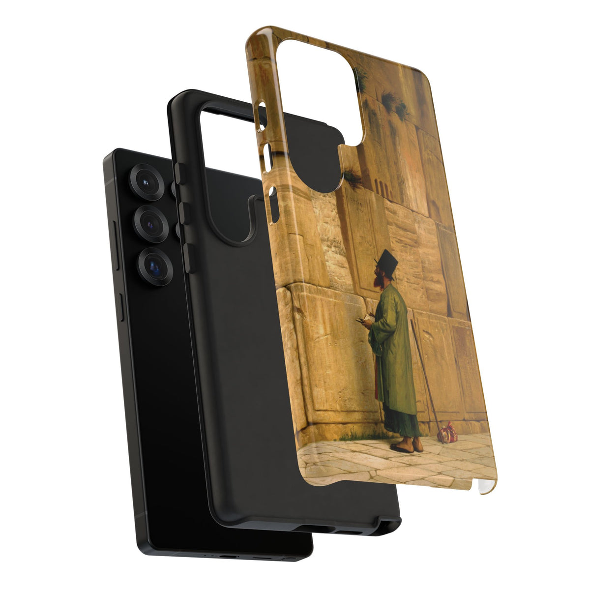 The Wailing Wall by Jean-Leon Gerome - Samsung Tough Case