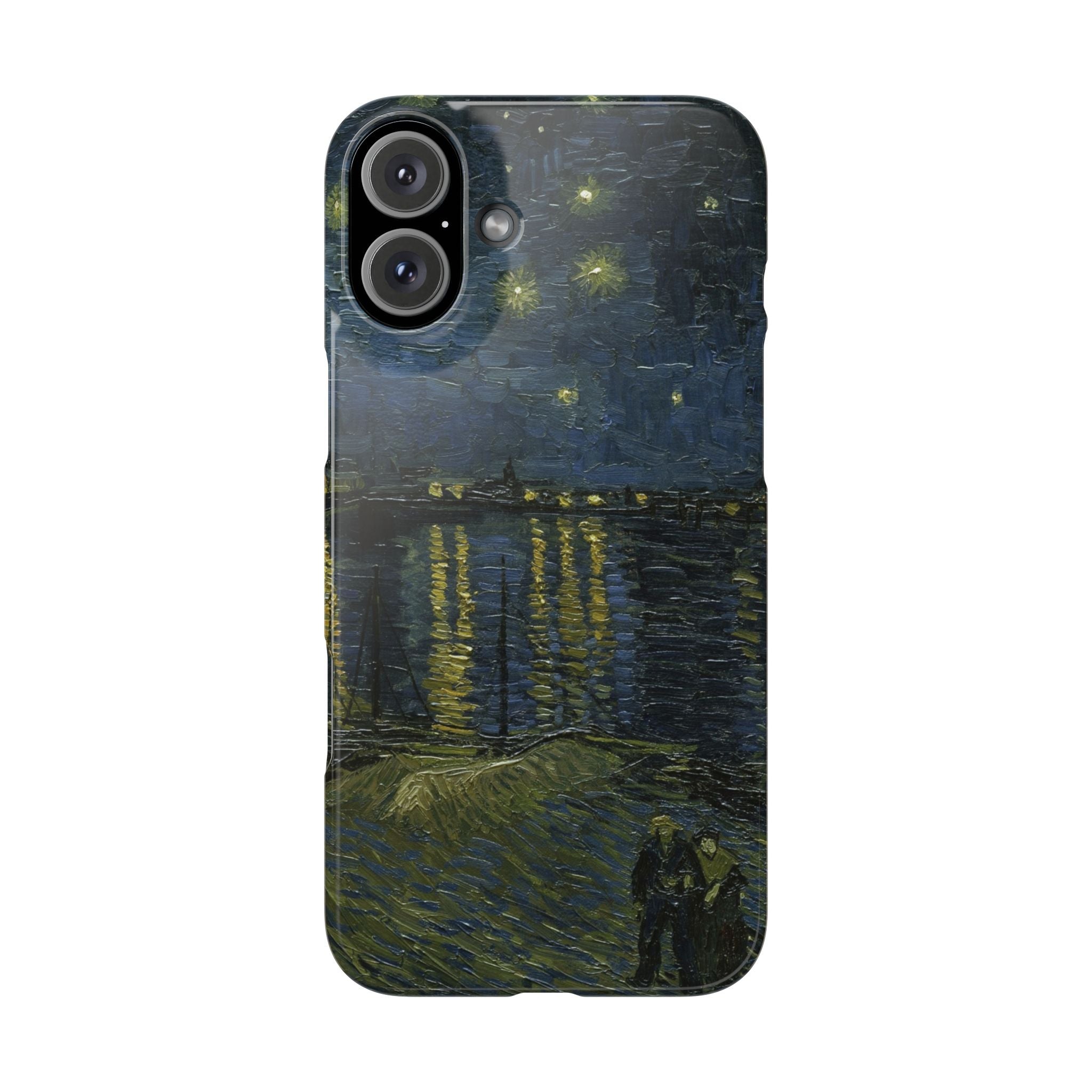 Starry Night Over the Rhône by Van Gogh - iPhone Slim Case