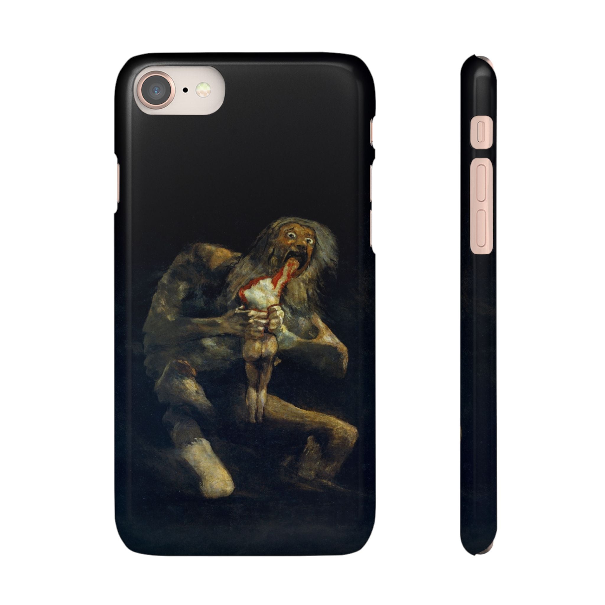 Saturn Devouring His Son by Goya - iPhone Slim Case