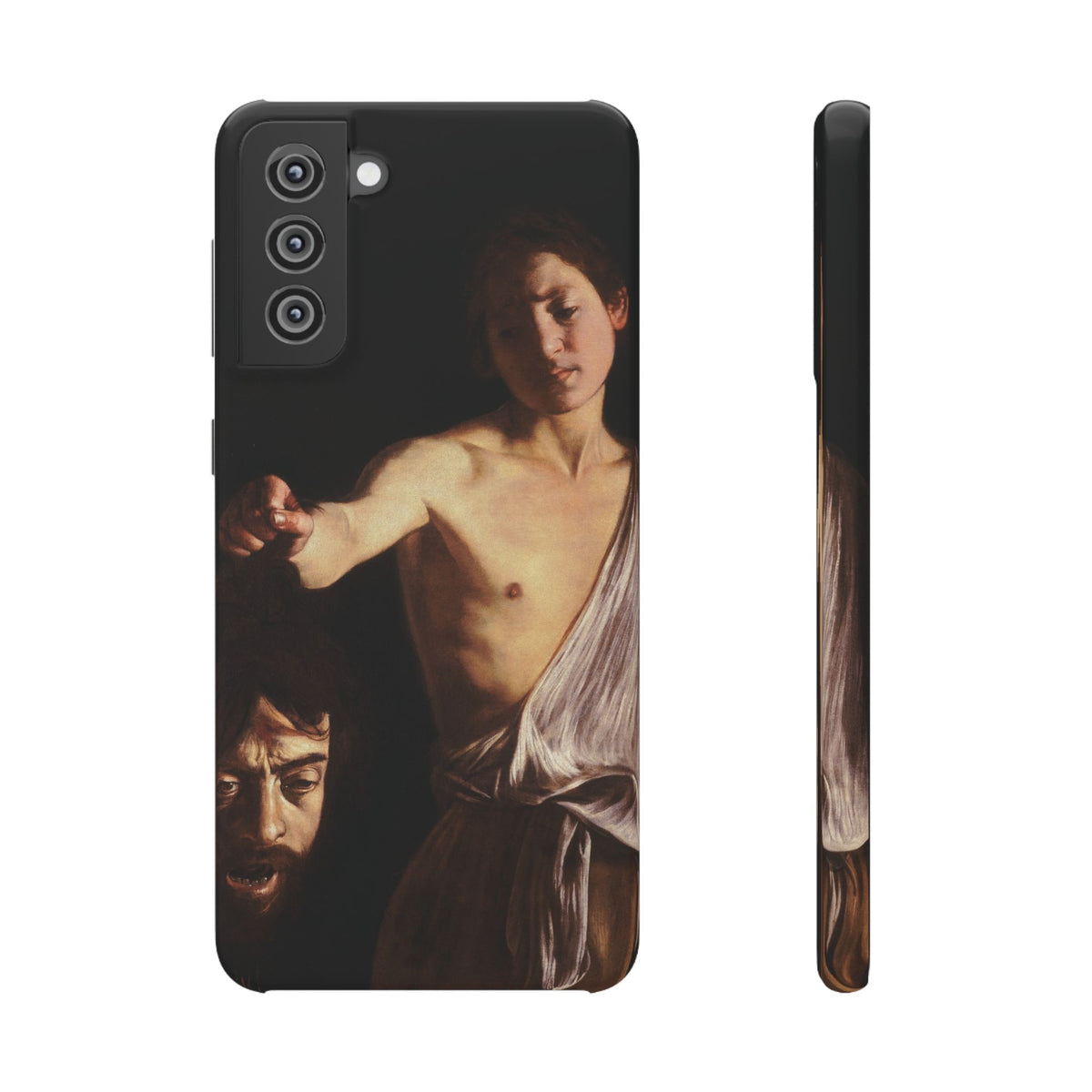 David with the Head of Goliath by Caravaggio - Samsung Slim Case