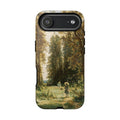 The Path in the Forest by Ivan Ivanovich Shishkin - iPhone Tough Case