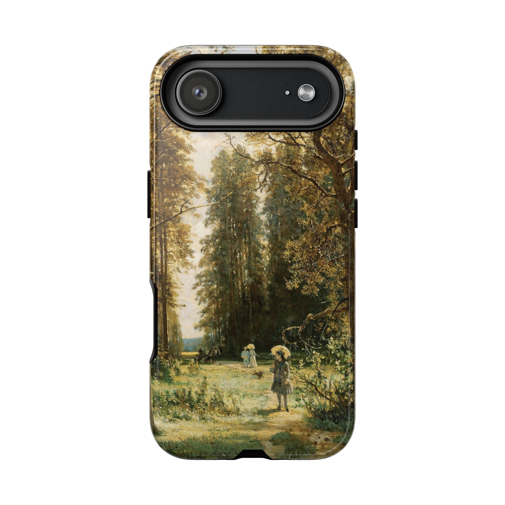 The Path in the Forest by Ivan Ivanovich Shishkin - iPhone Tough Case